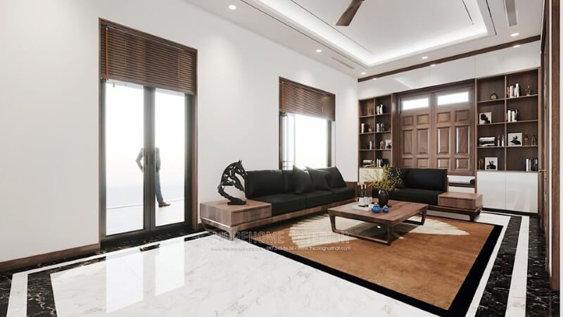 Thiết kế nội thất biệt thự đẹp cao cấp tại Đông Anh Hà Nội