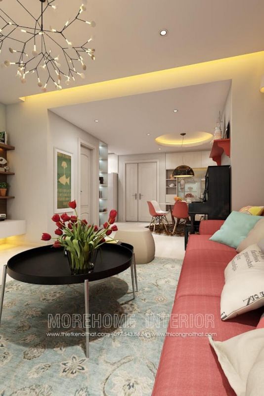 Với lối hiện đại, Bàn trà Decor mặt gỗ tự nhiên mang đến nét trẻ trung trong phong cách